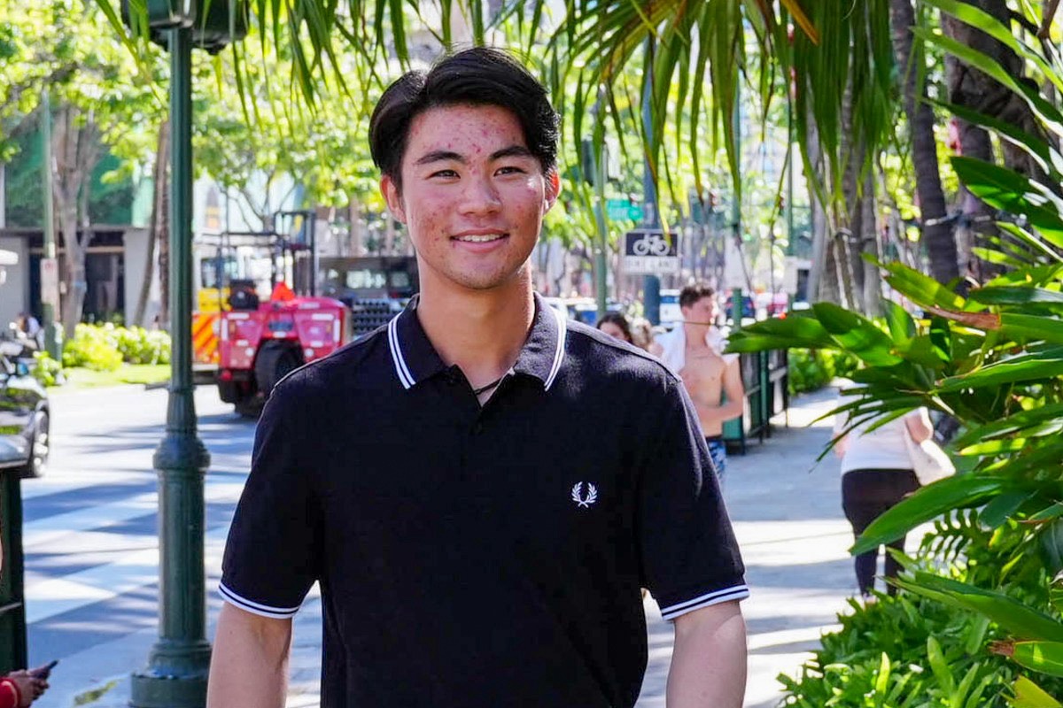 ハワイでの優勝旅行に参加した庄子雄大【写真：荒川祐史】