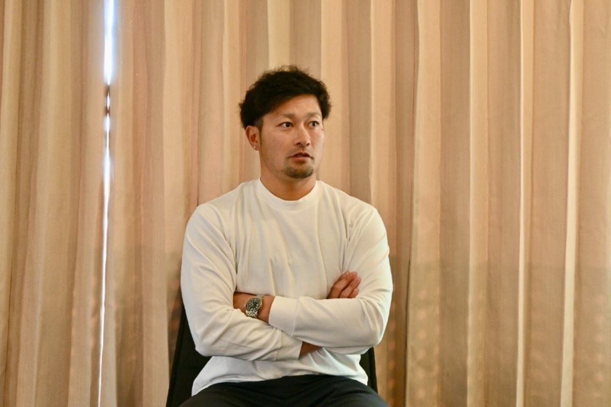 インタビューに応じた森唯斗【写真：長濱幸治】