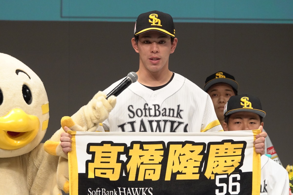 ドラフト5位で入団した高橋隆慶【写真：竹村岳】