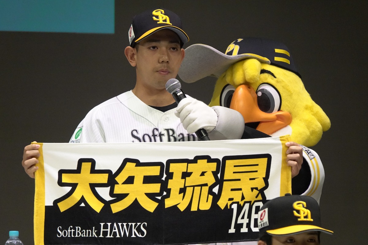 育成3位の大矢琉晟【写真：竹村岳】