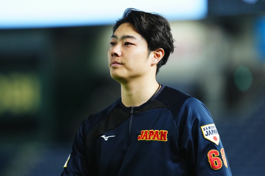 侍ジャパンに選出された松本裕樹【写真：小林靖】