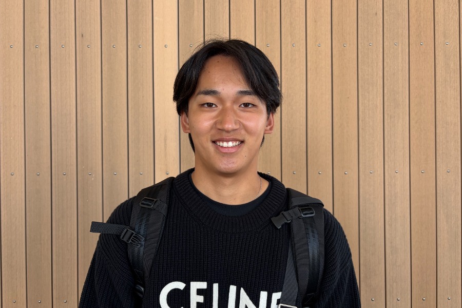 自主トレを打ち上げて福岡に戻ってきた前田悠伍【写真：竹村岳】