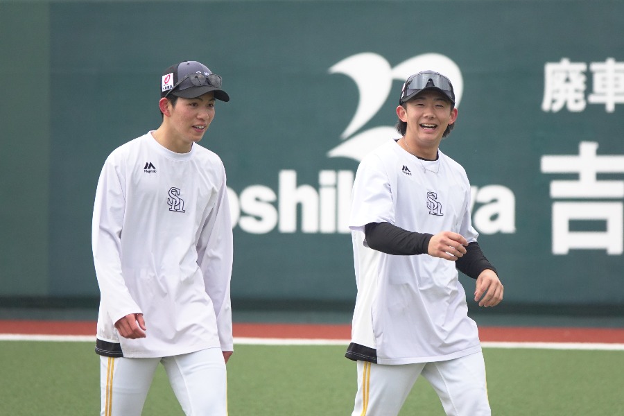 石見颯真と木下勇人【写真：竹村岳】