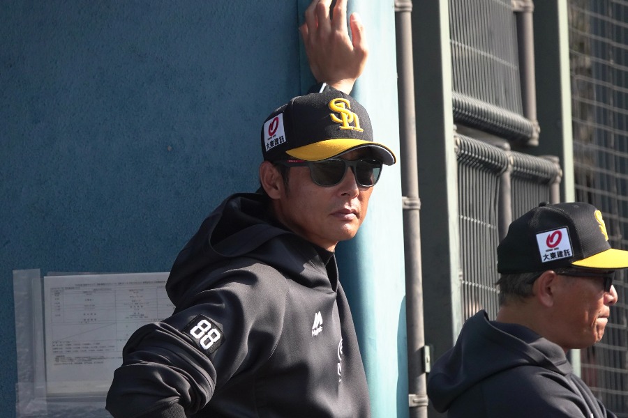 斉藤和巳2軍監督【写真：竹村岳】