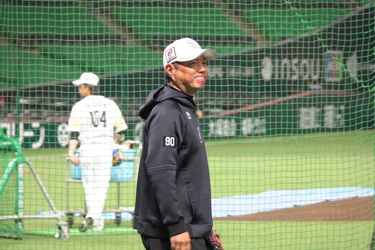 小久保裕紀監督【写真：竹村岳】