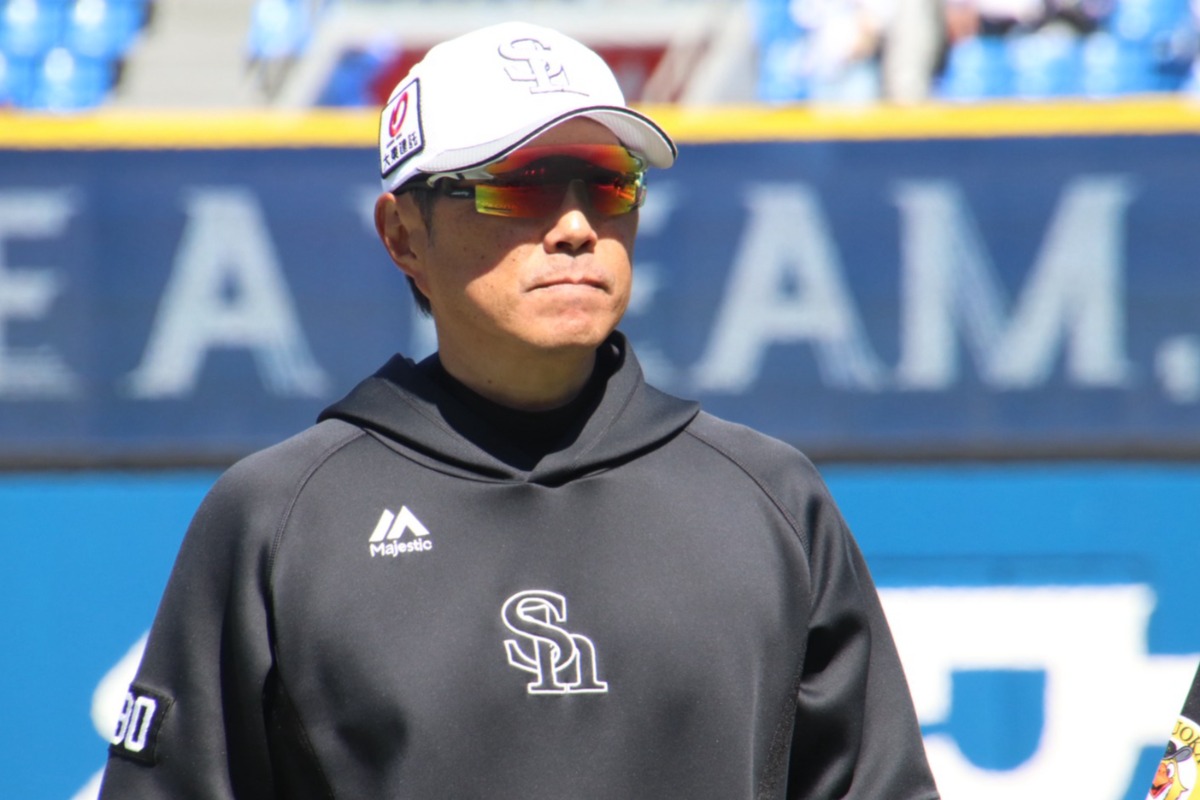 小久保裕紀監督【写真：福谷佑介】