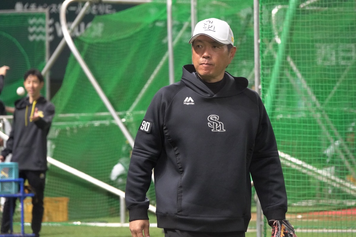 小久保裕紀監督【写真：竹村岳】