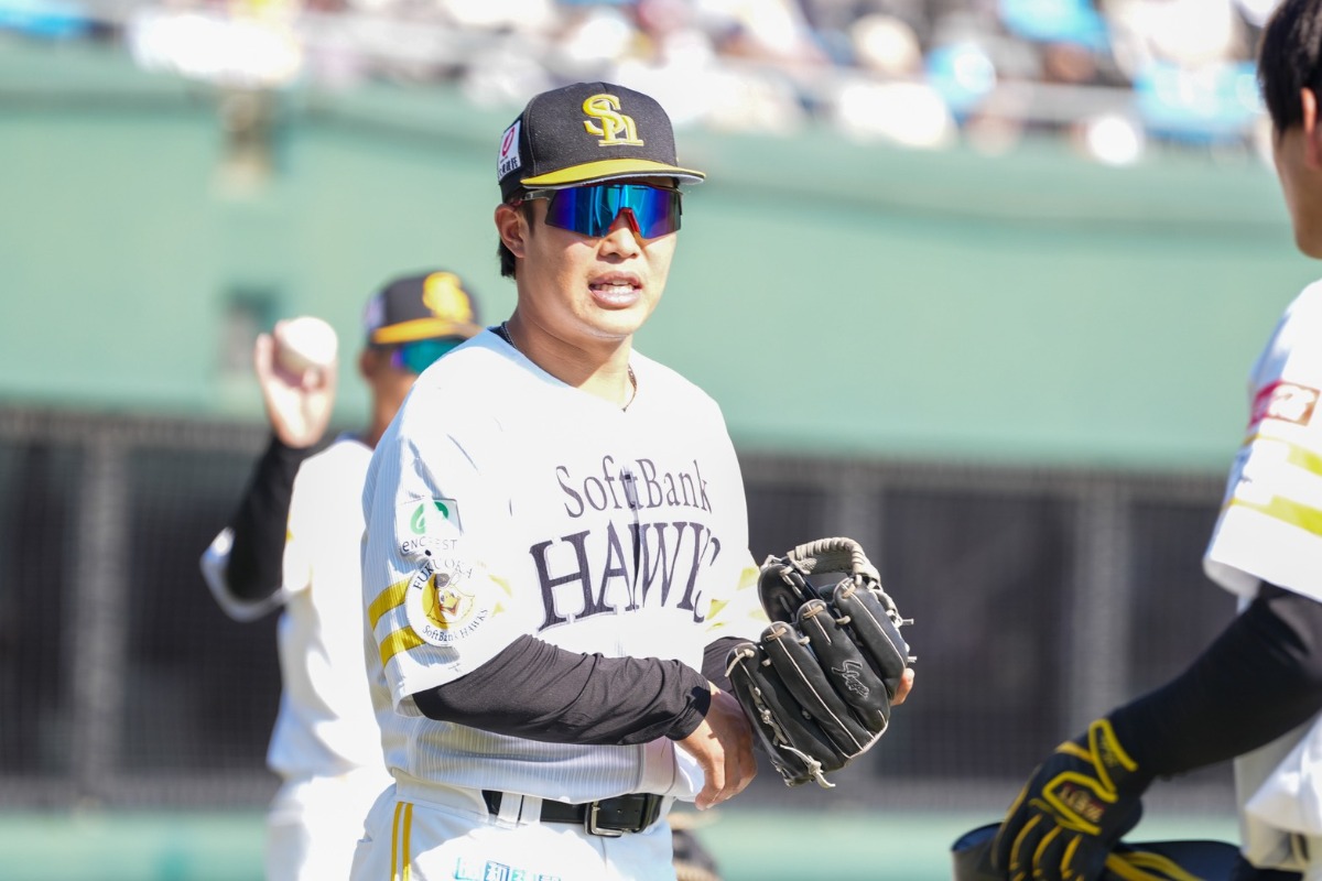 2軍に合流した井上朋也【写真：森大樹】