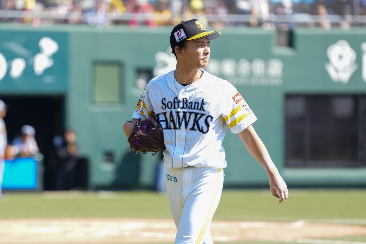 阪神戦で先発し無失点ピッチングを見せた大野稼頭央【写真：森大樹】