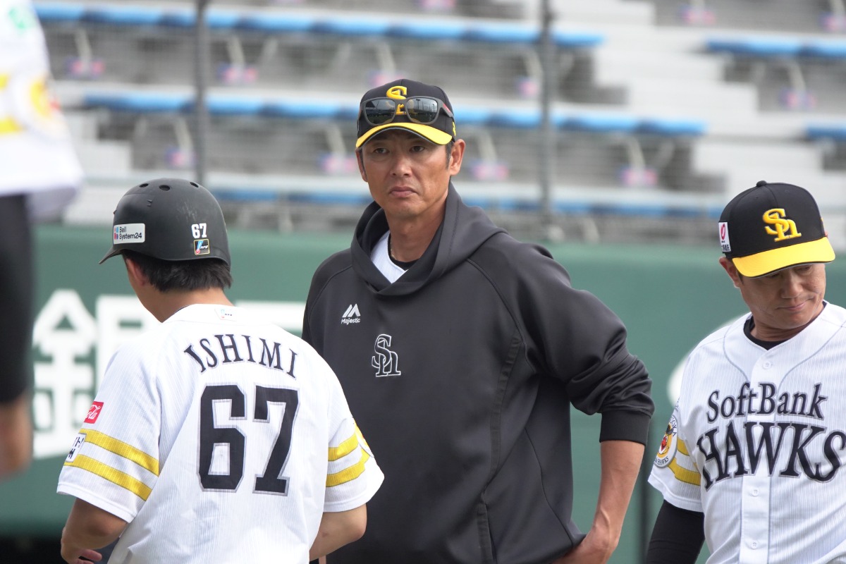 斉藤和巳2軍監督【写真：竹村岳】