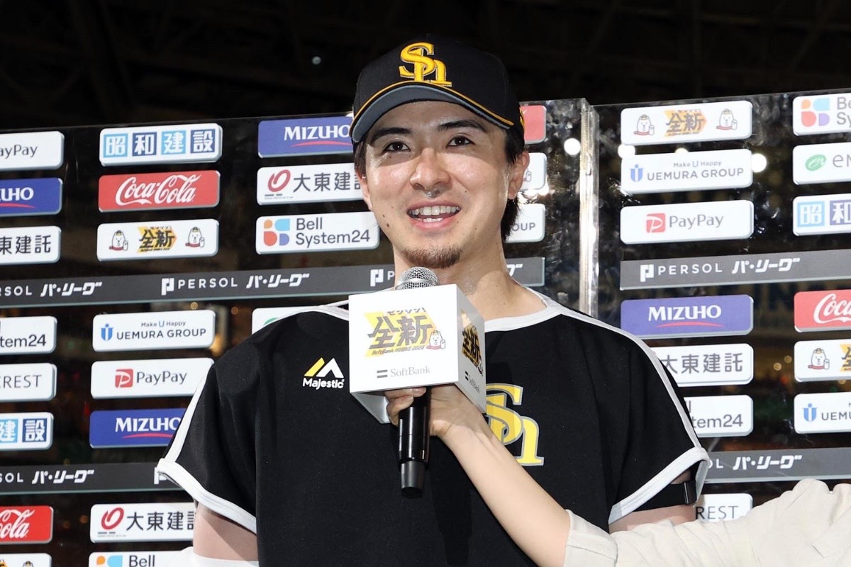 9回1死までノーヒットの快投を見せた上沢直之【写真：栗木一考】