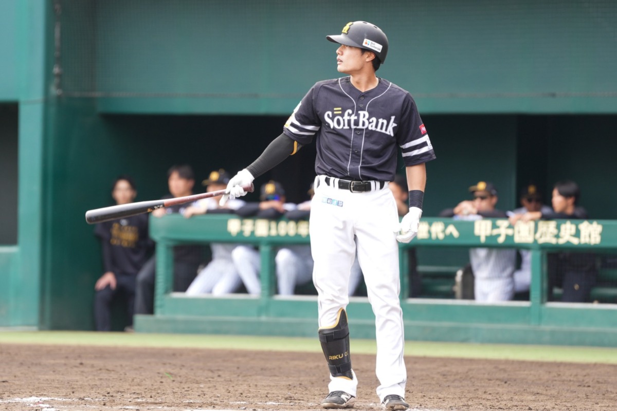 16日の阪神戦で本塁打を放った渡邉陸【写真：森大樹】