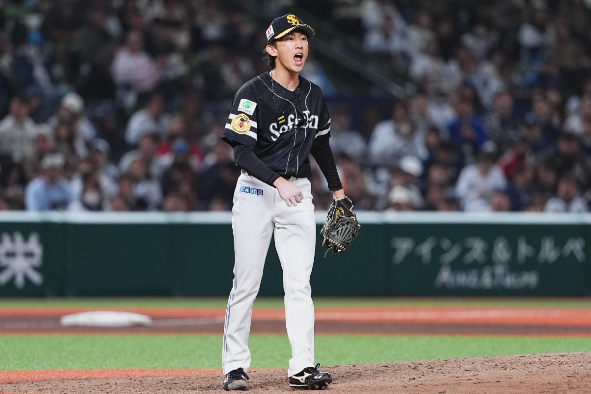 西武戦で3勝目を挙げた大津亮介【写真：小林靖】