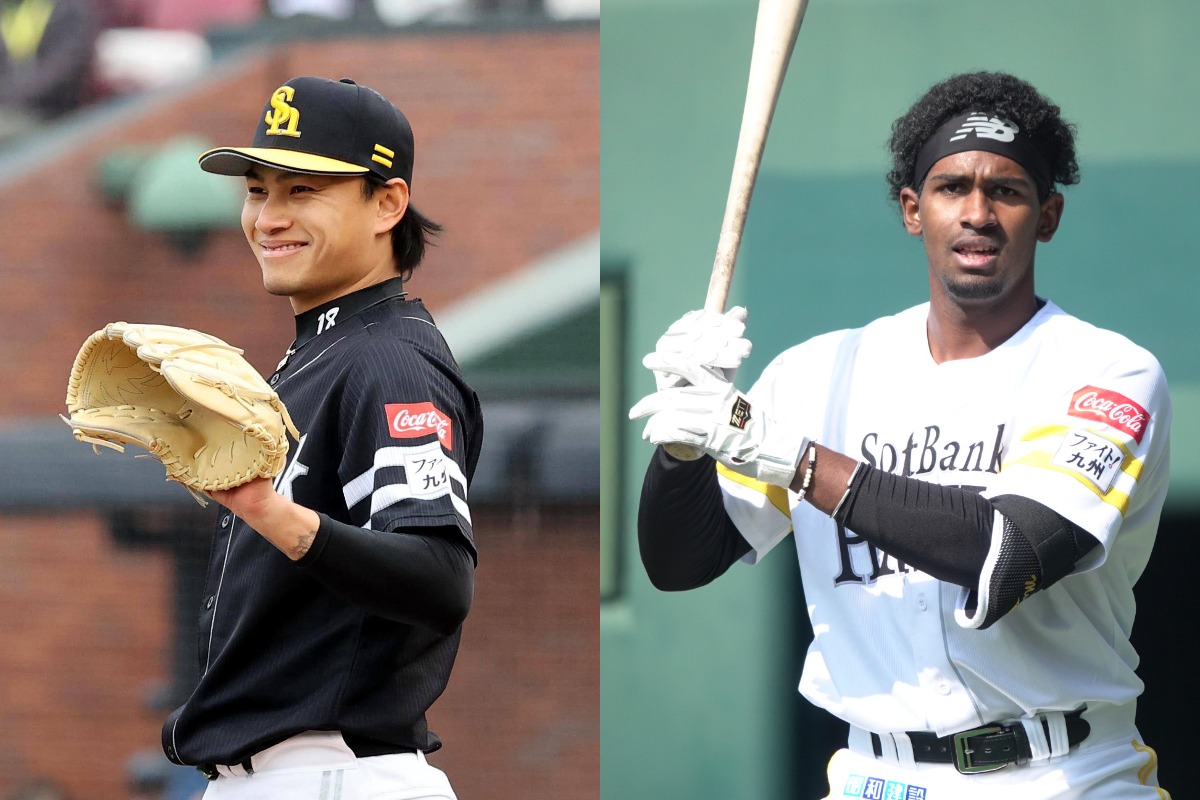 徐若熙とジョナサン・モレノ【写真：栗木一考、竹村岳】