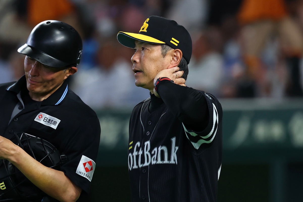小久保裕紀監督【写真:加治屋友輝】