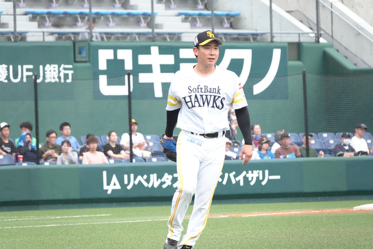 1失点完投勝利を挙げた中村稔弥【写真：竹村岳】