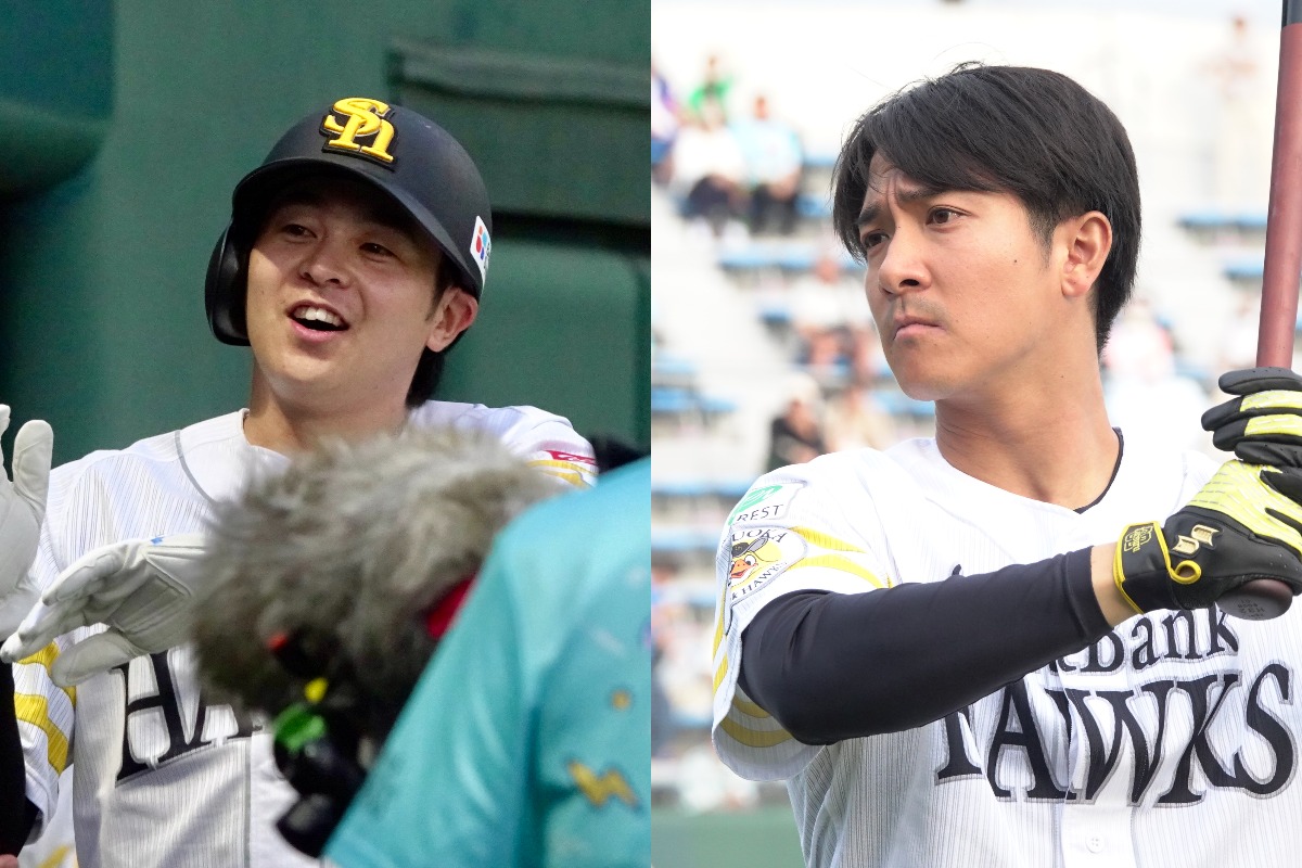 実戦復帰を果たした川瀬晃と柳町達【写真：竹村岳】
