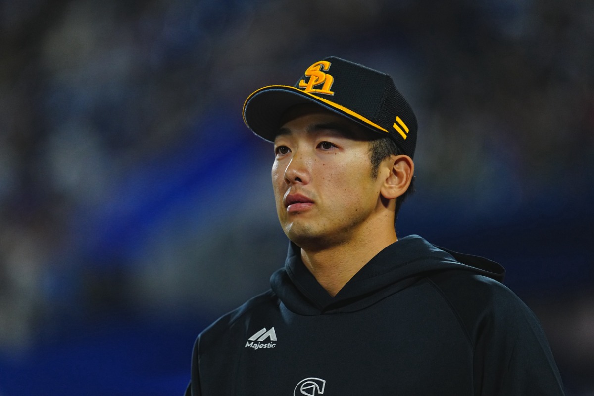 山本祐大【写真：荒川祐史】