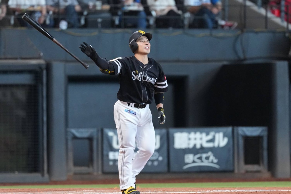 14号3ランを放った近藤健介【写真：井上学】