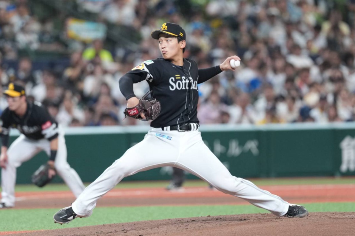 西武戦に先発した前田悠伍【写真：井上学】