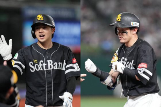 川瀬晃選手　牧原大成選手