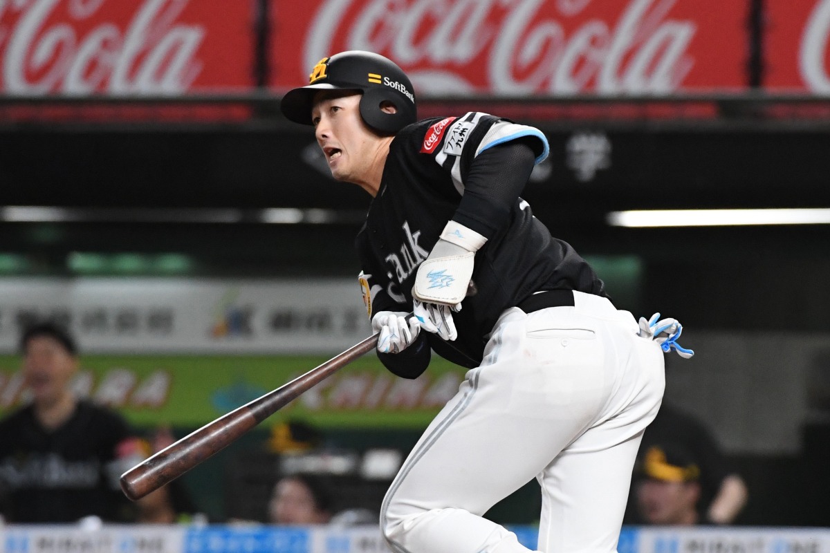 先制タイムリーを放った山本祐大【写真：産経新聞社】