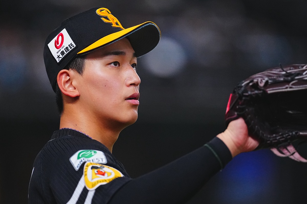 7回無失点で開幕10連勝となった前田悠伍【写真：荒川祐史】