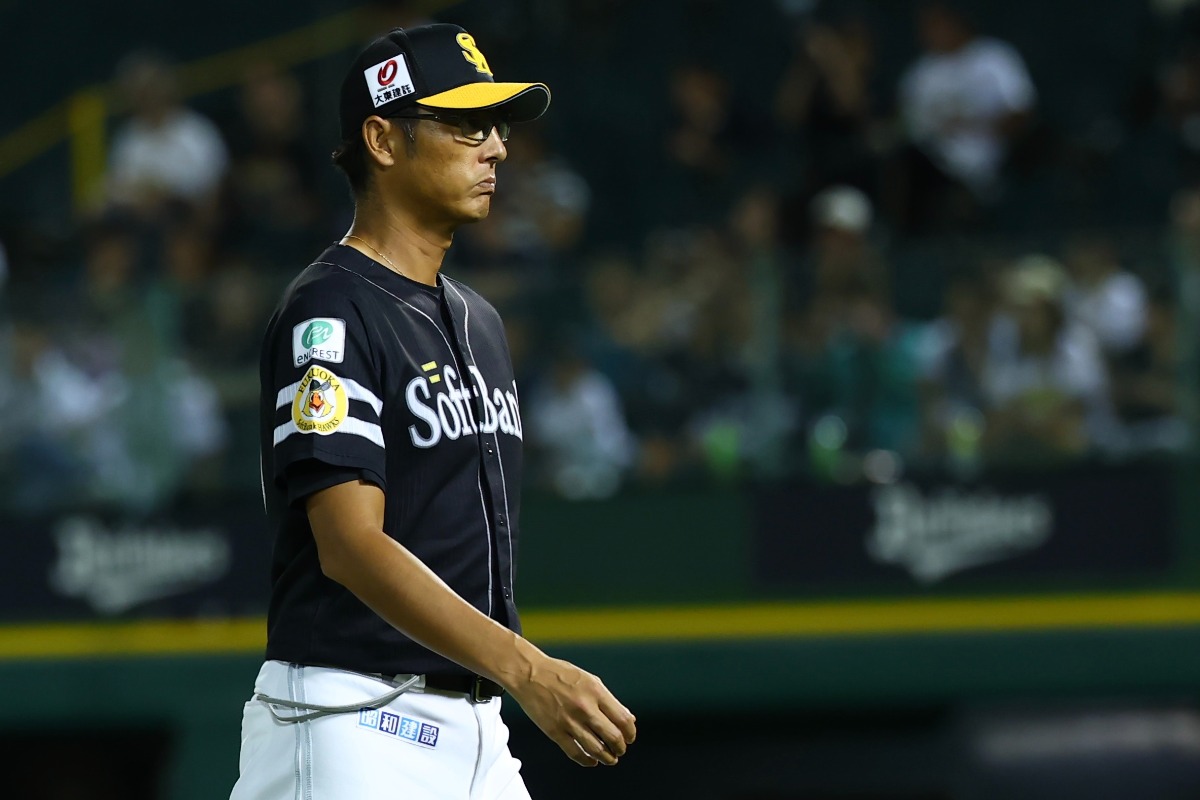 斉藤和巳2軍監督【写真：加治屋友輝】