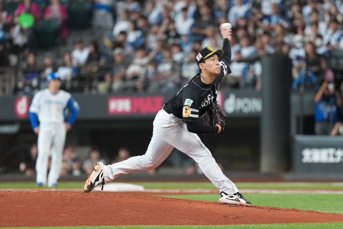 日本ハム戦に先発した前田悠伍【写真：井上学】