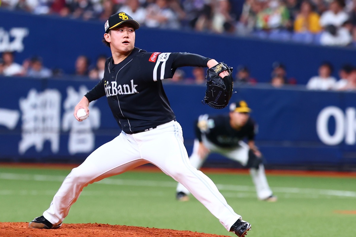 オリックス戦に登板した木村光【写真：加治屋友輝】