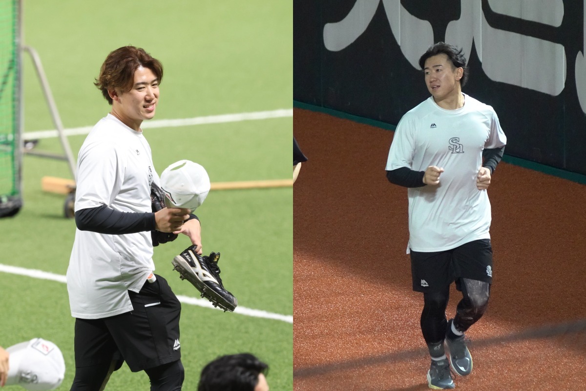 茶色から黒へ髪色を変えた木村光【写真：竹村岳】