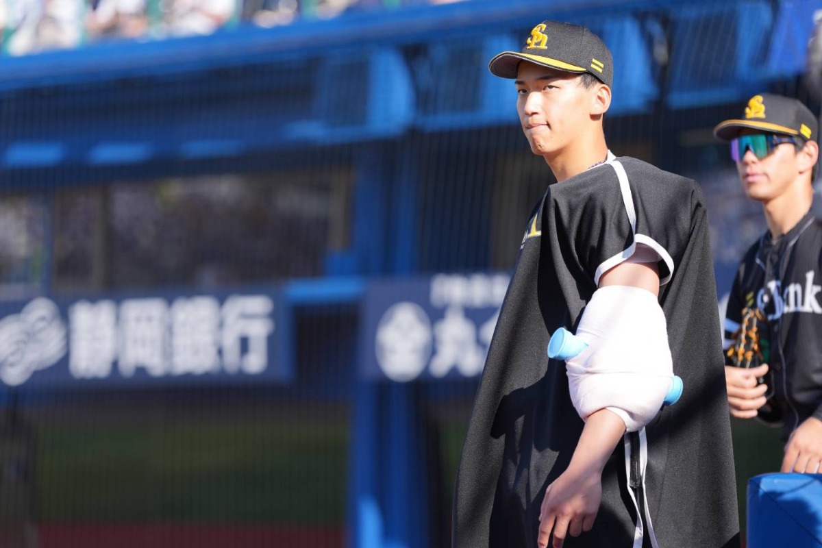 6月6日のDeNA戦で3勝目を挙げた前田悠伍【写真:井上学】