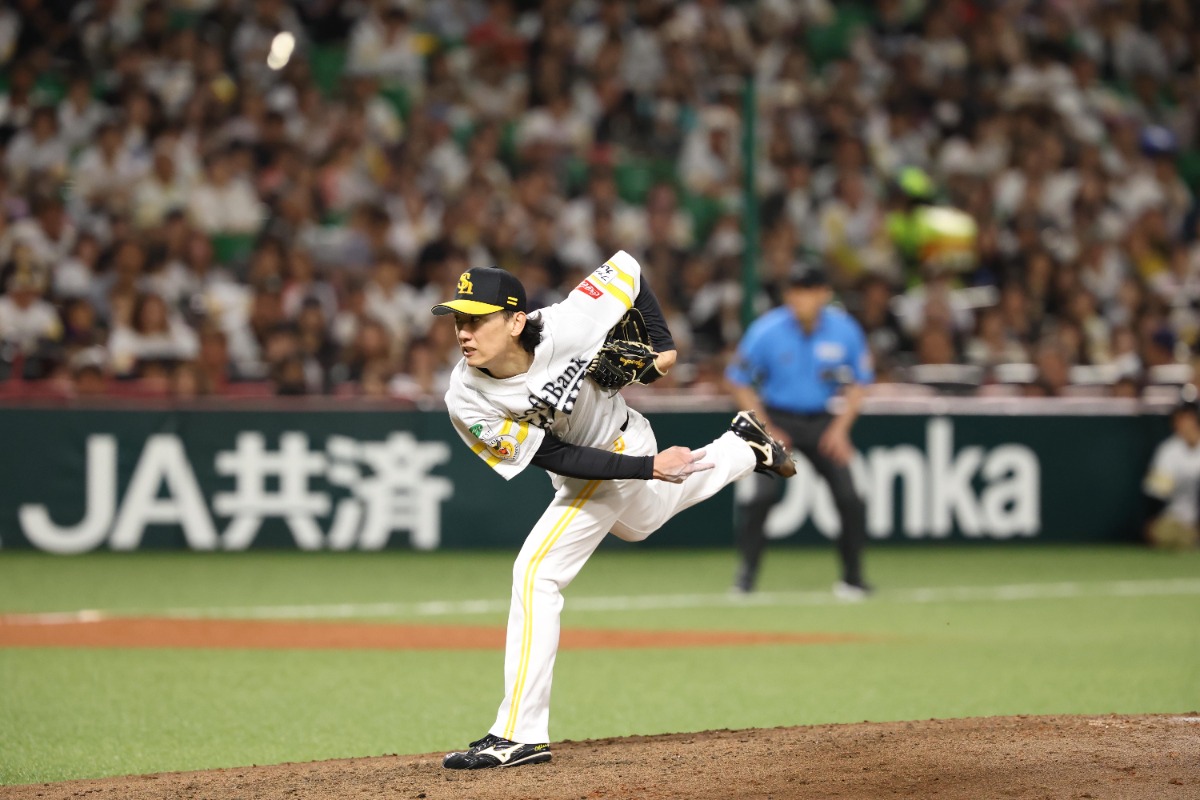12勝目を挙げた大津亮介【写真：栗木一考】