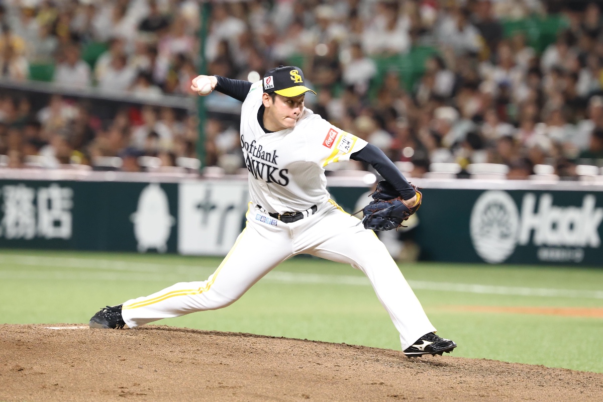6回に登板した鈴木豪太【写真：栗木一考】